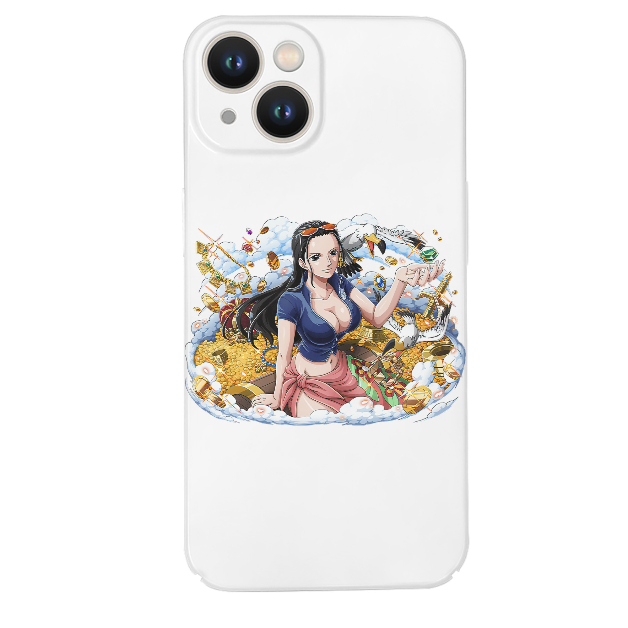 （画像用） ワンピース ニコ・ロビン ONE PIECE Nico Robin 【iPhone 14シリーズ対応】ハードケース